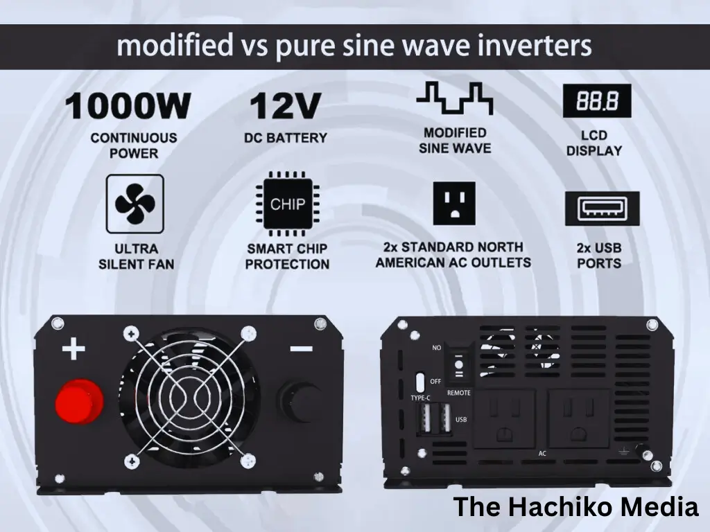 Modified sine versus pure sine inverters